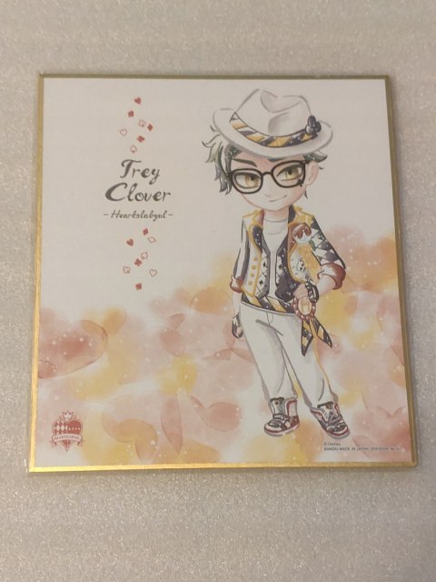 Shikishi Twisted Wonderland - Trey Clover Shikishi Twisted Wonderland - Trey Clover