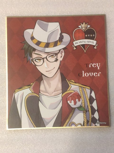 Shikishi Twisted Wonderland - Trey Clover