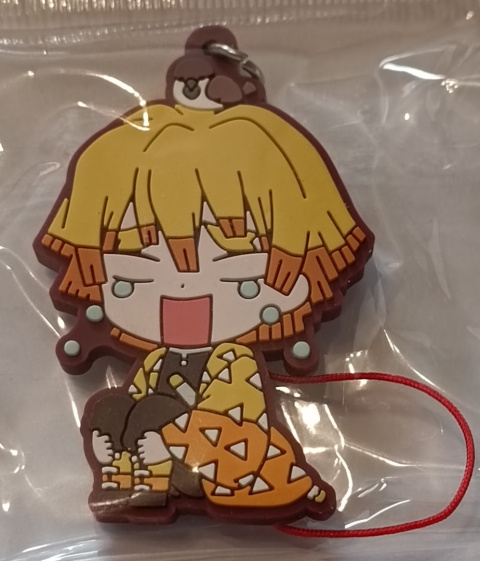 Gumowy Strap Demon Slayer - Agatsuma Zenitsu Gumowy Strap Demon Slayer - Agatsuma Zenitsu