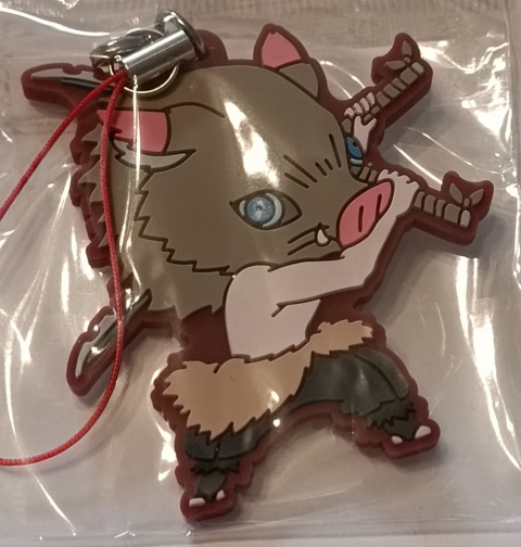Gumowy Strap Demon Slayer - Hashibira Inosuke