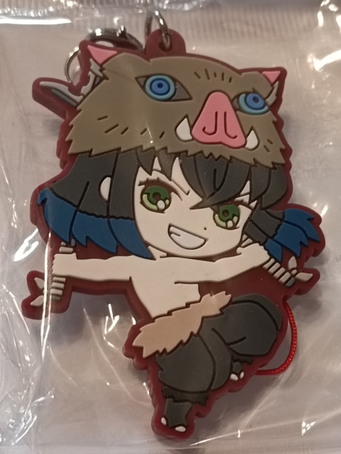 Gumowy Strap Demon Slayer - Hashibira Inosuke Gumowy Strap Demon Slayer - Hashibira Inosuke