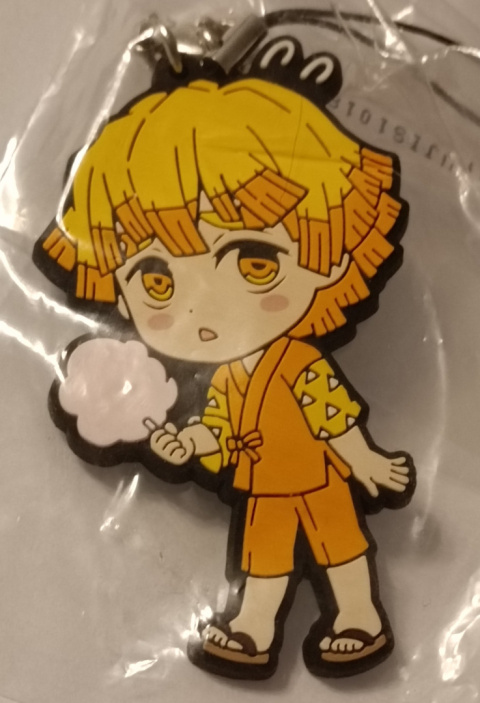 Gumowy Strap Demon Slayer - Agatsuma Zenitsu Gumowy Strap Demon Slayer - Agatsuma Zenitsu