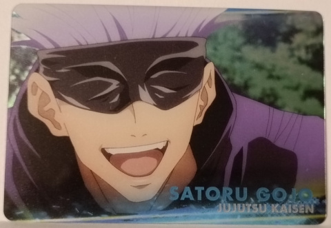 Metalic Card Jujutsu Kaisen #24 Gojo Satoru Metalic Card Jujutsu Kaisen #24 Gojo Satoru