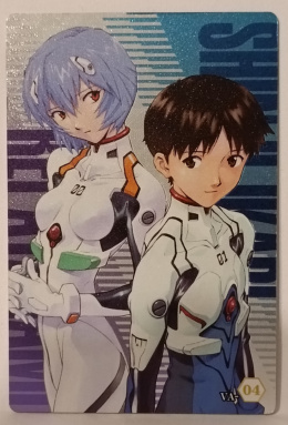 Wafer Card Evangelion 2092242 #VA-04 Rei i Shinji