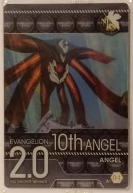 Wafer Card Evangelion 2110111 #A-04 10th Angel