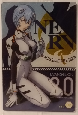 Wafer Card Evangelion 2111787 #VSP-02 Rei Ayanami