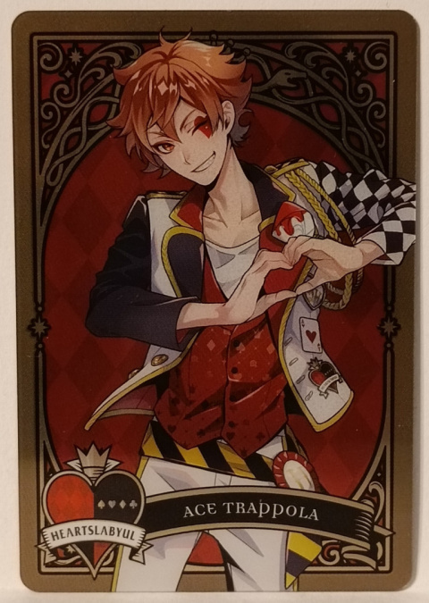 Metalic Card Twisted Wonderland J1-02 Ace Trappola Metalic Card Twisted Wonderland J1-02 Ace Trappola