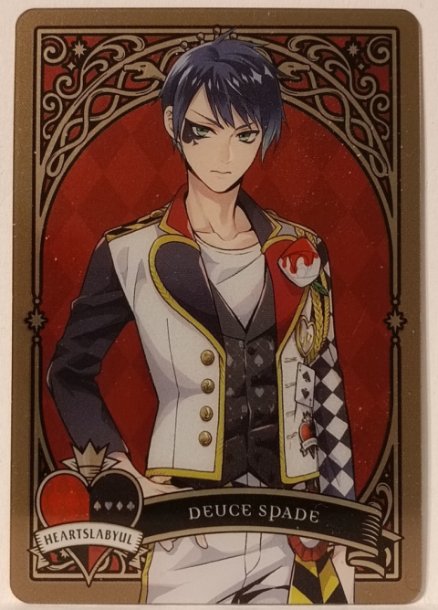 Metalic Card Twisted Wonderland J1-03 Deuce Spade