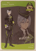 Metalic Card Twisted Wonderland J1-10 Silver