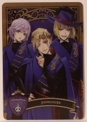 Metalic Card Twisted Wonderland J1-14 Pomefiore