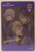 Metalic Card Twisted Wonderland J1-14 Pomefiore
