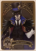 Metalic Card Twisted Wonderland J1-16 Dire Crowley