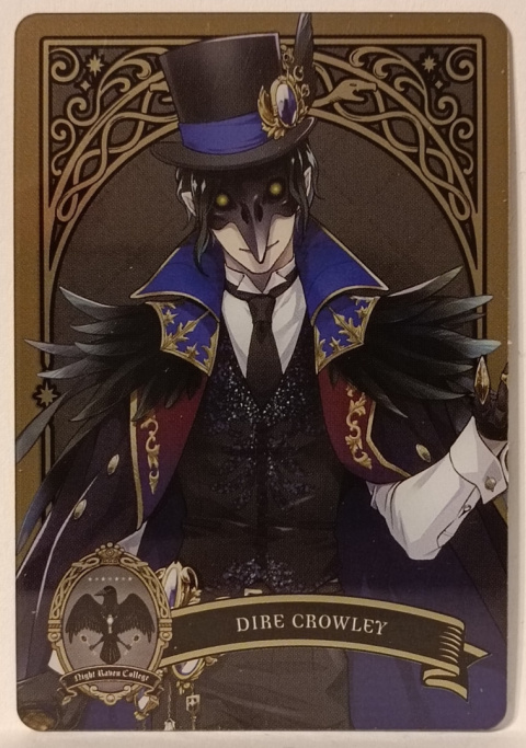 Metalic Card Twisted Wonderland J1-16 Dire Crowley