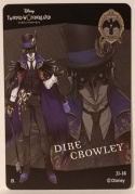 Metalic Card Twisted Wonderland J1-16 Dire Crowley