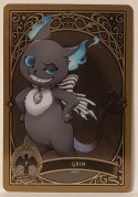 Metalic Card Twisted Wonderland J1-17 Grim