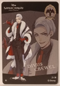 Metalic Card Twisted Wonderland J1-18 Divus Crewel