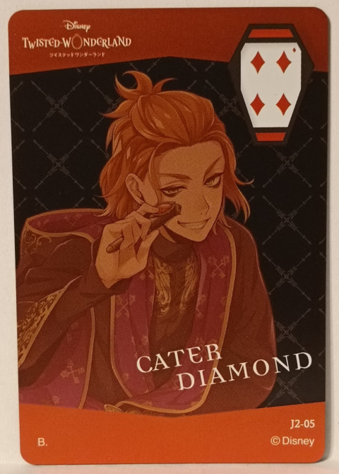 Metalic Card Twisted Wonderland J2-05 Cater Diamond Metalic Card Twisted Wonderland J2-05 Cater Diamond