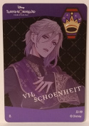 Metalic Card Twisted Wonderland J2-09 Vil Shoenheit