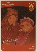 Metalic Card Twisted Wonderland J2-13 Scarabia