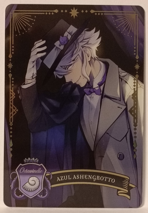 Metalic Card Twisted Wonderland J2-16 Azul Ashengrotto