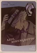 Metalic Card Twisted Wonderland J2-16 Azul Ashengrotto