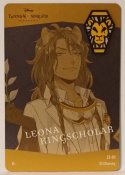 Metalic Card Twisted Wonderland J3-01 Leona Kingscholar