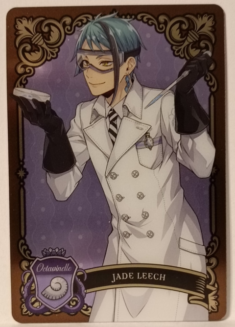 Metalic Card Twisted Wonderland J3-05 Jade Leech