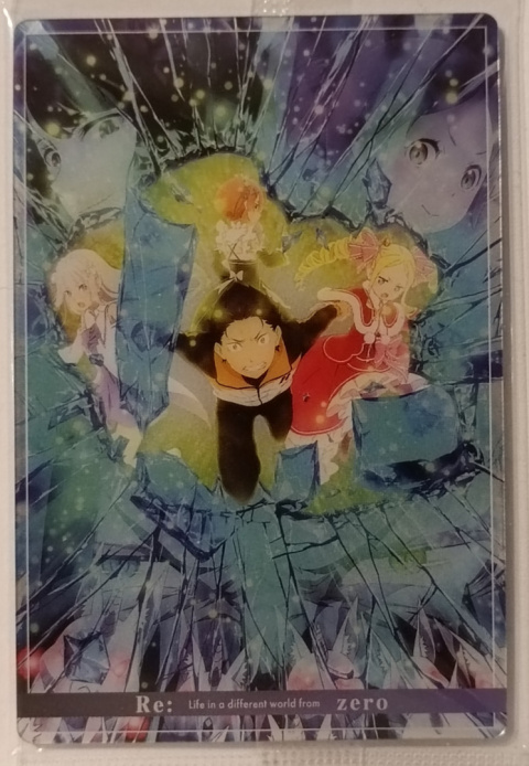 Wafer Card Re:Zero 2570060 #19 Cover Wafer Card Re:Zero 2570060 #19 Cover