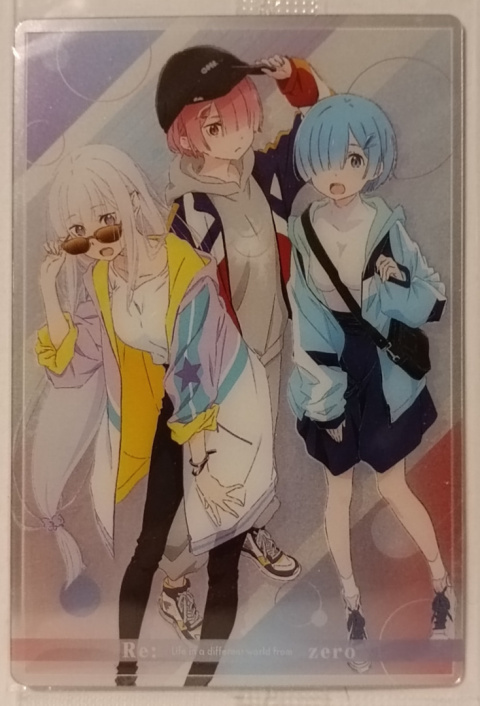 Wafer Card Re:Zero 2570060 #23 Ram & Rem & Emilia Wafer Card Re:Zero 2570060 #23 Ram & Rem & Emilia