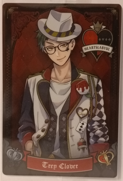 Wafer Card Twisted Wonderland 2527202 #No.04 Trey Clover Wafer Card Twisted Wonderland 2527202 #No.04 Trey Clover