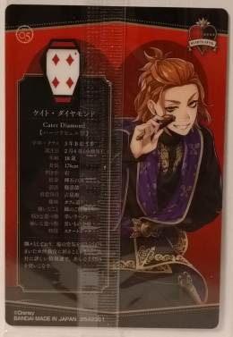 Wafer Card Twisted Wonderland 2542361 #No.05 Cater Diamond
