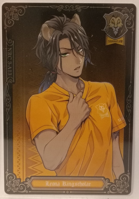 Wafer Card Twisted Wonderland 2557876 #No.06 Leona Kingscholar Wafer Card Twisted Wonderland 2557876 #No.06 Leona Kingscholar