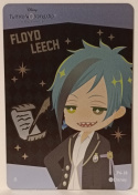 Metalic Card Twisted Wonderland P4-18 Floyd Leech
