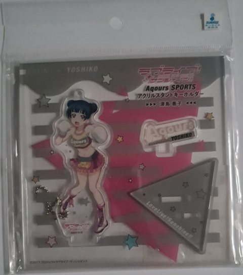 Stand Akrylowy Love Live! Sunshine!! - Tsushima Yoshiko -- Aqours SPORTS Stand Akrylowy Love Live! Sunshine!! - Tsushima Yoshiko -- Aqours SPORTS
